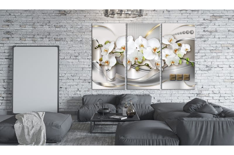 Tavla Blooming Orchids 120x80 - Artgeist sp. z o. o. - Inredning & dekor - Tavlor & konst - Canvastavla