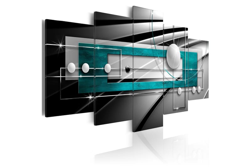 Tavla Blue Balance 200X100 Grön, Artgeist sp. z o. o.