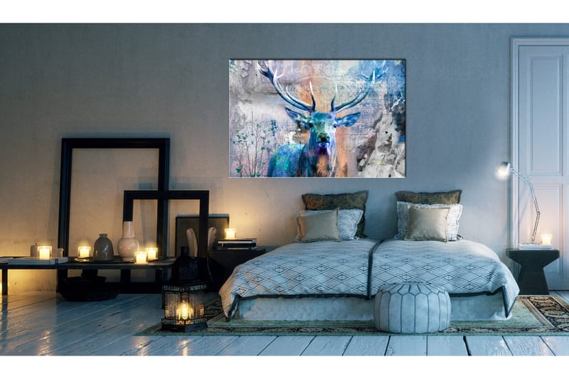 Tavla Blue Deer 120x80, Artgeist sp. z o. o.
