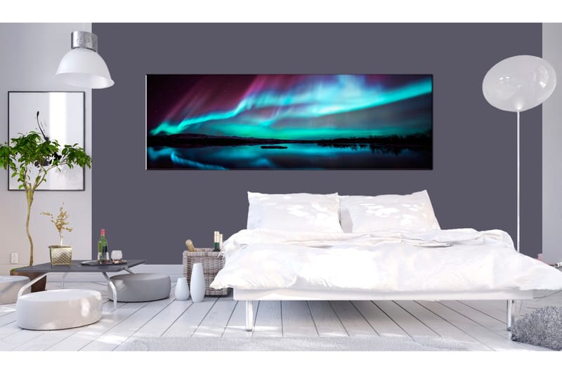 Tavla Blue Ribbons 120x40 - Artgeist sp. z o. o. - Inredning & dekor - Tavlor & konst - Canvastavla