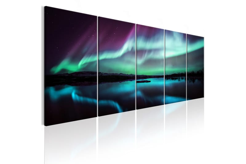 Tavla Blue Ribbons 225X90 Flerfärgad, Artgeist sp. z o. o.