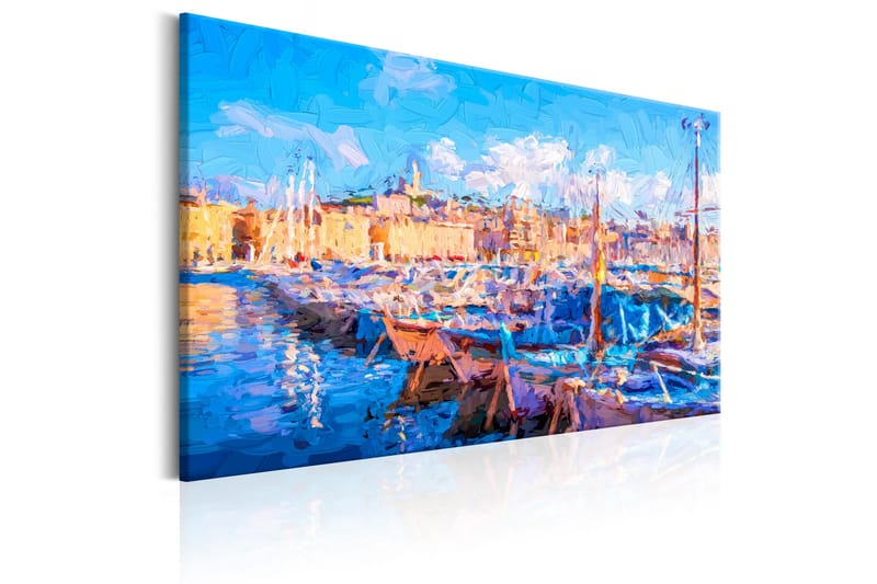 TAVLA Blue Port 90x60 - Artgeist sp. z o. o. - Inredning & dekor - Tavlor & konst - Canvastavla