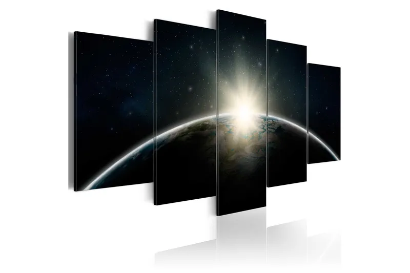 Tavla Blue Planet Earth 100x50, Artgeist sp. z o. o.