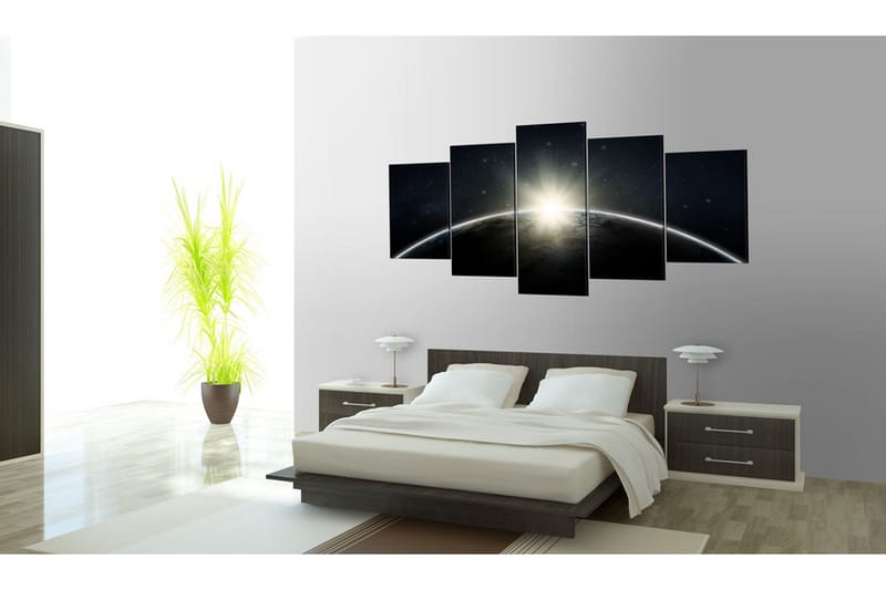 Tavla Blue Planet Earth 100x50 - Artgeist sp. z o. o. - Inredning & dekor - Tavlor & konst - Canvastavla