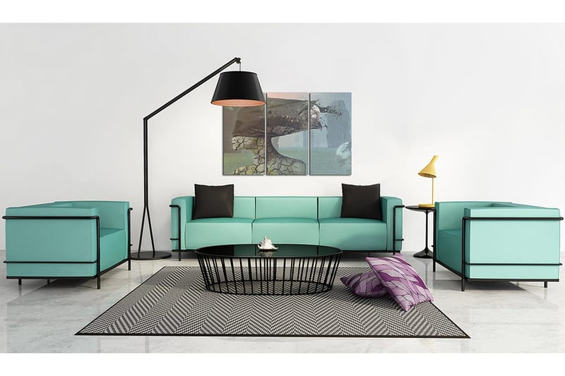 Tavla Brainstorm triptych 90x60 - Artgeist sp. z o. o. - Inredning & dekor - Tavlor & konst - Canvastavla