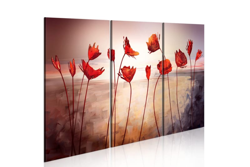 Tavla Bright Red Poppies 60x40, Artgeist sp. z o. o.