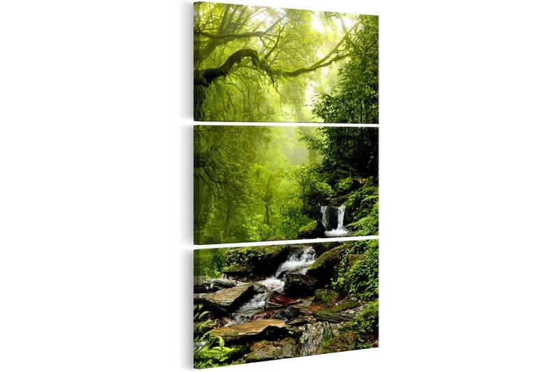 Tavla Brook Among Trees 60x120 - Artgeist sp. z o. o. - Inredning & dekor - Tavlor & konst - Canvastavla