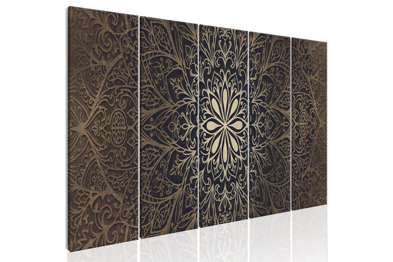 Tavla Brown Mandala 200x80, Artgeist sp. z o. o.