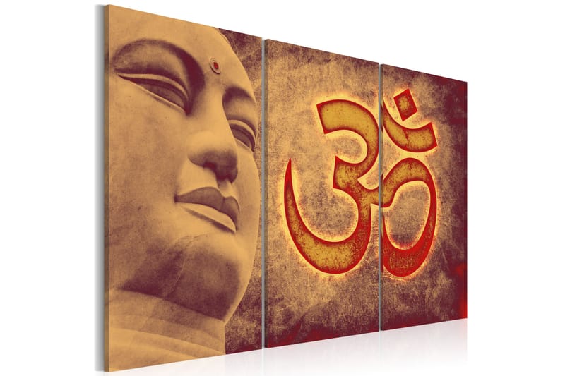 Tavla Buddha Symbol 60X40 Flerfärgad - Artgeist sp. z o. o. - Inredning & dekor - Tavlor & konst - Canvastavla