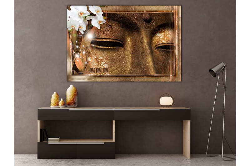 Tavla Buddha's Eyes (1 Part) Wide 90x60, Artgeist sp. z o. o.
