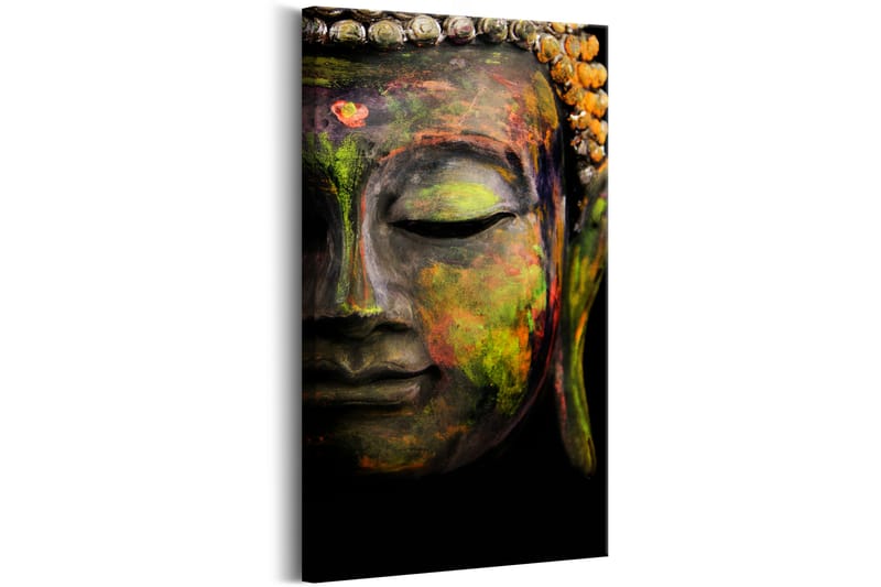 TAVLA Buddha's Face 40x80 - Artgeist sp. z o. o. - Canvastavla