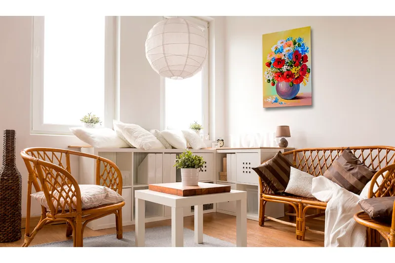 TAVLA Bunch of Wildflowers 80x120 - Artgeist sp. z o. o. - Inredning & dekor - Tavlor & konst - Canvastavla