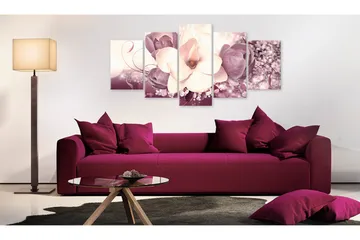 Tavla Burgundy Princess 100x50 - Artgeist sp. z o. o. - Inredning & dekor - Tavlor & konst - Canvastavla