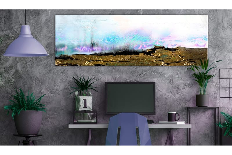 TAVLA Burned Fields (1 Part) Narrow 150x50 - Artgeist sp. z o. o. - Inredning & dekor - Tavlor & konst - Canvastavla