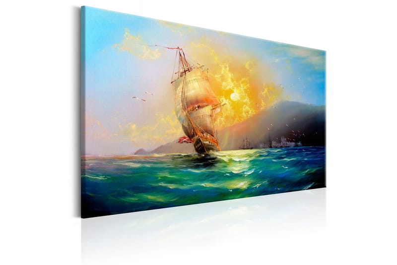 Tavla Burning Sky 90x60 - Inredning & dekor - Tavlor & konst - Canvastavla
