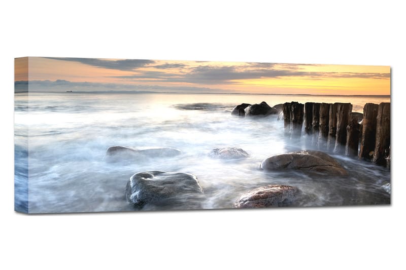 Tavla Canvas Coast Flerfärgad 150X60 - 60x150 - Canvastavla