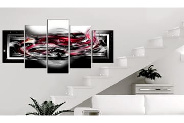Tavla Carmine Ribbon 200x100 - Artgeist sp. z o. o. - Inredning & dekor - Tavlor & konst - Canvastavla