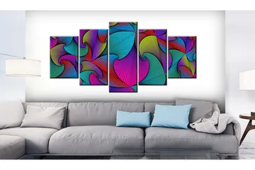 Tavla Carousel Of Colours 100x50 - Artgeist sp. z o. o. - Inredning & dekor - Tavlor & konst - Canvastavla