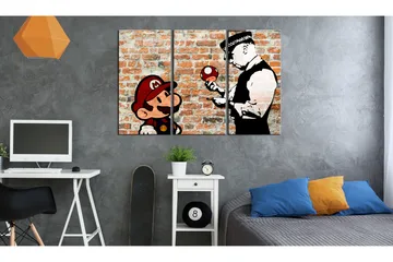 Tavla Caught Mario 90x60 - Artgeist sp. z o. o. - Inredning & dekor - Tavlor & konst - Canvastavla