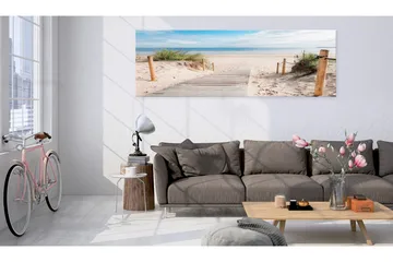 Tavla Charming Beach 135x45 - Artgeist sp. z o. o. - Inredning & dekor - Tavlor & konst - Canvastavla
