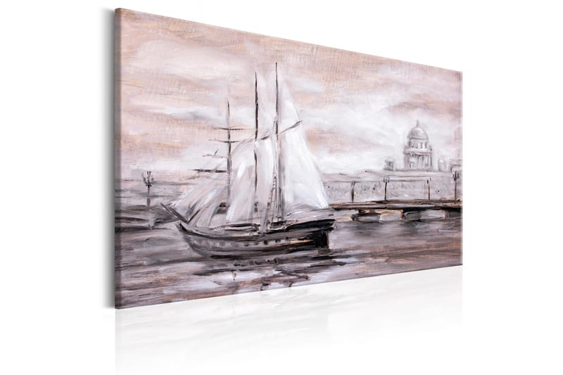 TAVLA Charming Port 90x60 - Artgeist sp. z o. o. - Inredning & dekor - Tavlor & konst - Canvastavla