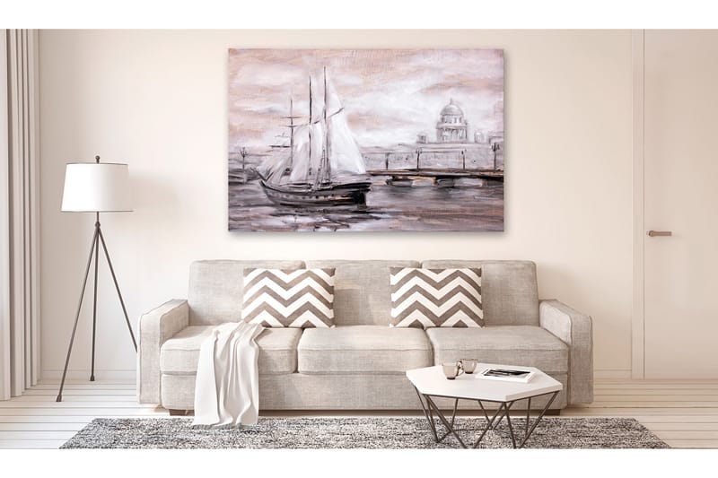 TAVLA Charming Port 90x60 - Artgeist sp. z o. o. - Inredning & dekor - Tavlor & konst - Canvastavla