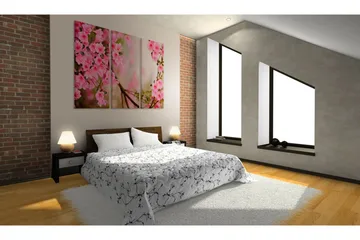 Tavla Cherry Flower 120x80 - Artgeist sp. z o. o. - Inredning & dekor - Tavlor & konst - Canvastavla