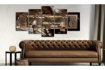 Tavla Chestnut Map 200x100 - Artgeist sp. z o. o. - Inredning & dekor - Tavlor & konst - Canvastavla