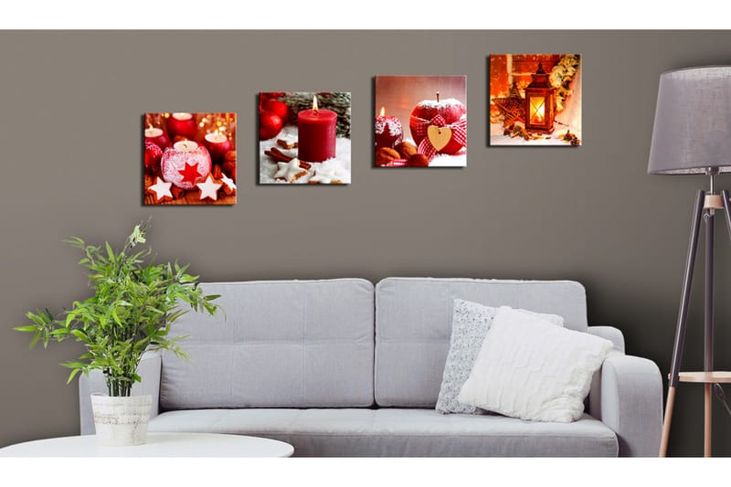 Tavla Christmas Time 60x60 - Artgeist sp. z o. o. - Inredning & dekor - Tavlor & konst - Canvastavla