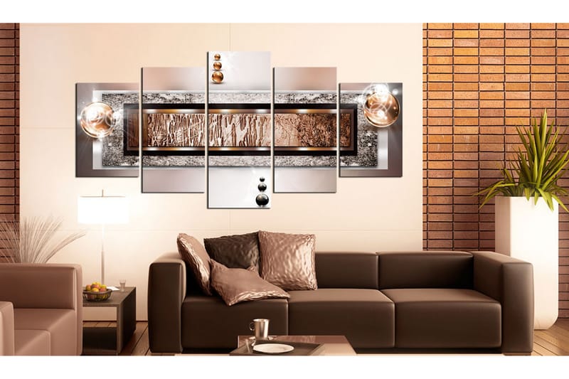 Tavla Cinnamon Rock 200X100 Brun - Artgeist sp. z o. o. - Inredning & dekor - Tavlor & konst - Canvastavla