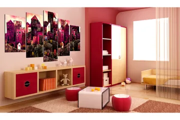 Tavla City Of Dreams 200x100 - Artgeist sp. z o. o. - Inredning & dekor - Tavlor & konst - Canvastavla