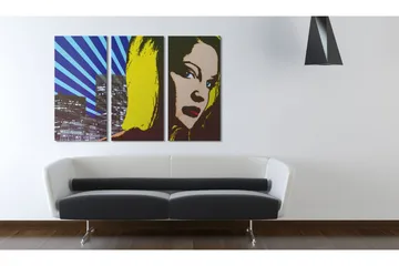 Tavla Citywoman 90x60 - Artgeist sp. z o. o. - Inredning & dekor - Tavlor & konst - Canvastavla