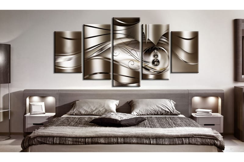 Tavla Cocoa Sea 200X100 Brun|Beige - Artgeist sp. z o. o. - Inredning & dekor - Tavlor & konst - Canvastavla