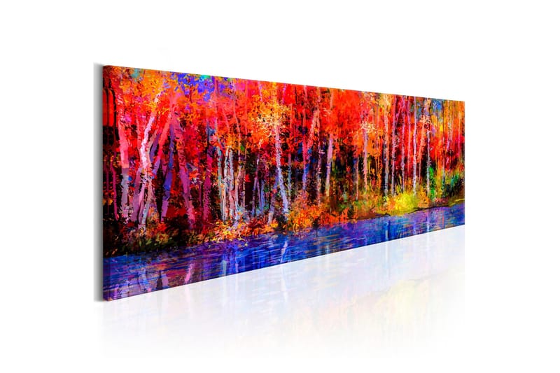 Tavla Colorful Autumn Trees 120x40, Artgeist sp. z o. o.
