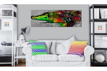 Tavla Colourful Beast 150x50 - Artgeist sp. z o. o. - Inredning & dekor - Tavlor & konst - Canvastavla