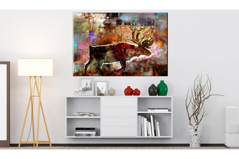 Tavla Colourful Caribou 120x80, Artgeist sp. z o. o.