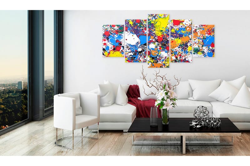 Tavla Colourful Imagination 100x50 - Artgeist sp. z o. o. - Inredning & dekor - Tavlor & konst - Canvastavla