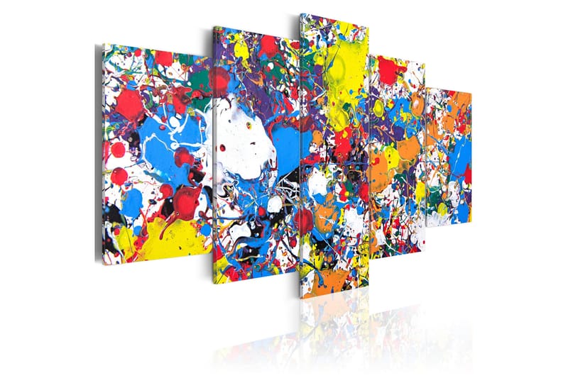 Tavla Colourful Imagination 100x50, Artgeist sp. z o. o.