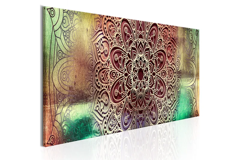 Tavla Colourful Mandala 120x40, Artgeist sp. z o. o.