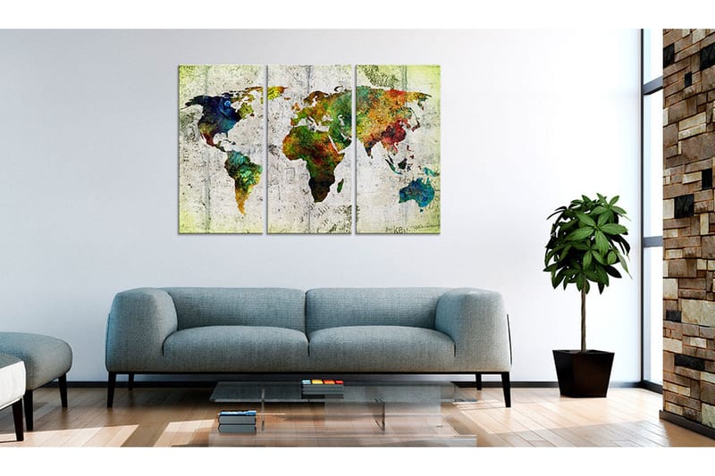 Tavla Colourful Travels 60x40 - Artgeist sp. z o. o. - Inredning & dekor - Tavlor & konst - Canvastavla