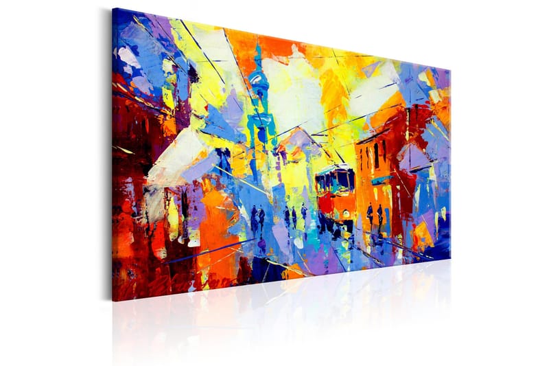 Tavla Colours of the City 60x40 - Artgeist sp. z o. o. - Inredning & dekor - Tavlor & konst - Canvastavla