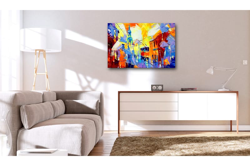 Tavla Colours of the City 90x60, Artgeist sp. z o. o.