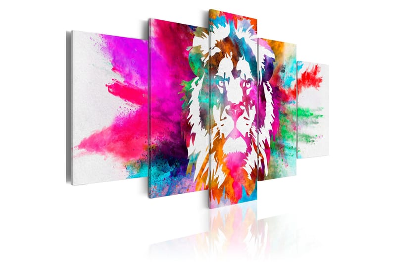 Tavla Colours Of The King 200x100, Artgeist sp. z o. o.
