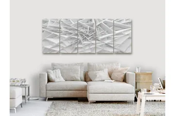 Tavla Complicated Geometry 5 Parts Narrow 225x90 - Artgeist sp. z o. o. - Inredning & dekor - Tavlor & konst - Canvastavla