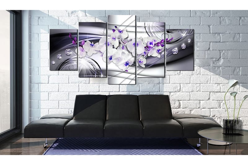 Tavla Coolness Of Orchid 200x100 - Artgeist sp. z o. o. - Inredning & dekor - Tavlor & konst - Canvastavla