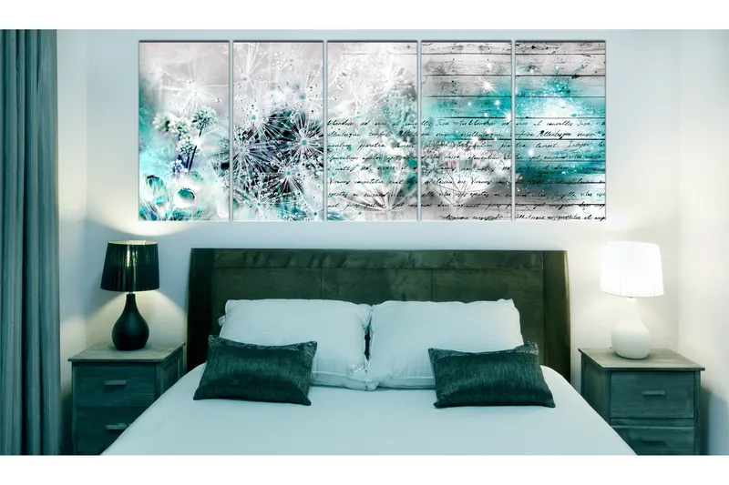 Tavla Covered With Ice 225x90 - Artgeist sp. z o. o. - Inredning & dekor - Tavlor & konst - Canvastavla