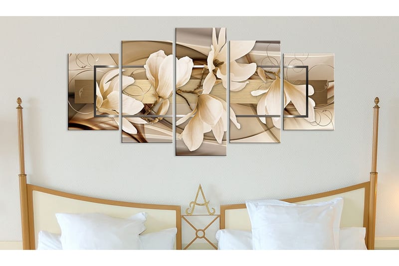 Tavla Creamy Dance 100x50 - Artgeist sp. z o. o. - Inredning & dekor - Tavlor & konst - Canvastavla