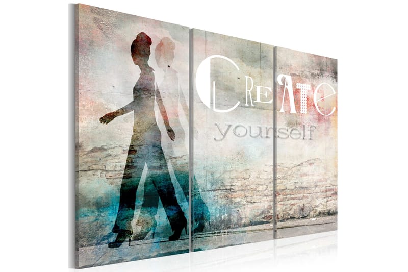 Tavla Create Yourself Triptych 60x40, Artgeist sp. z o. o.