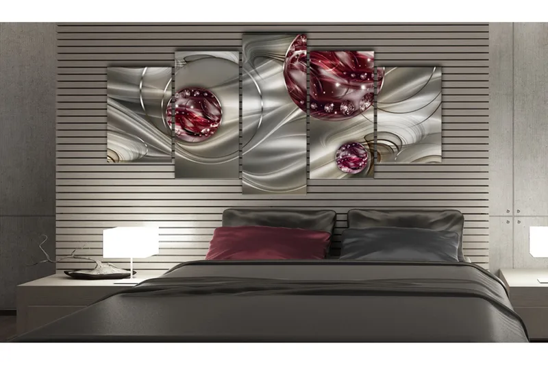 Tavla Crimson Galaxy 100x50 - Artgeist sp. z o. o. - Inredning & dekor - Tavlor & konst - Canvastavla