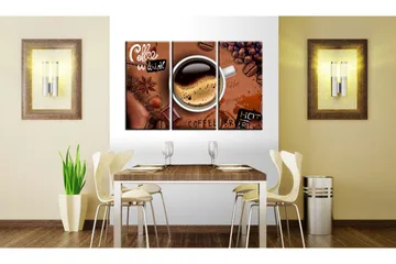 Tavla Cup Of Hot Coffee 120x80 - Artgeist sp. z o. o. - Inredning & dekor - Tavlor & konst - Canvastavla